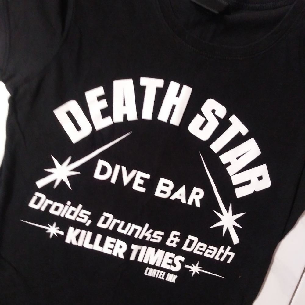 NWOT Cartel Ink-Death Star tee - Picture 3 of 5